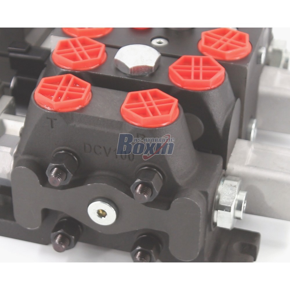 Bulk Supply DCV100EMA-YT-JYT-J-K Electric Motor 2 Spool Sectional Directional Valve detail image
